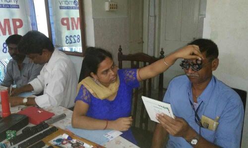 Free eye checkup camp at zoo park