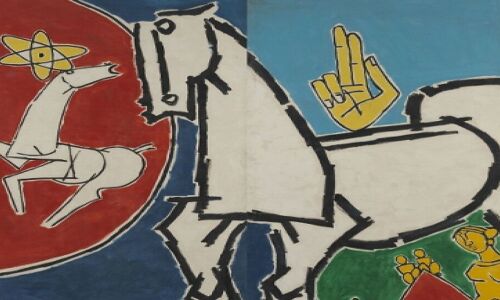 Art expo on Husains Indira link in New York