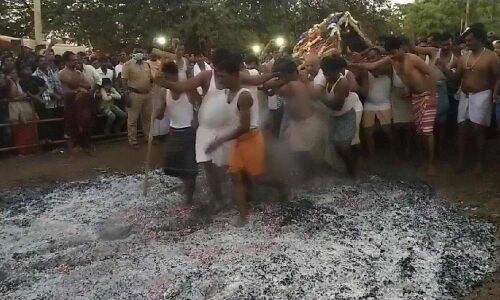 Rachana Swamys Pallaki Seva held