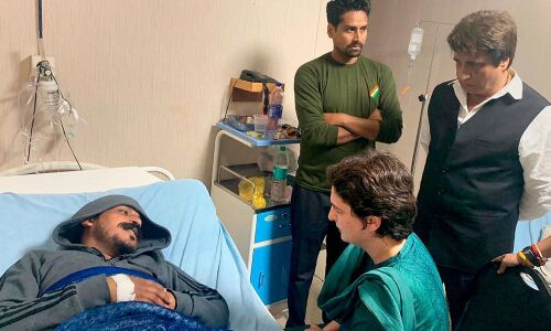 Priyanka meets Bhim Army chief