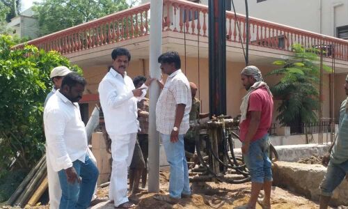 Community hall works inspected