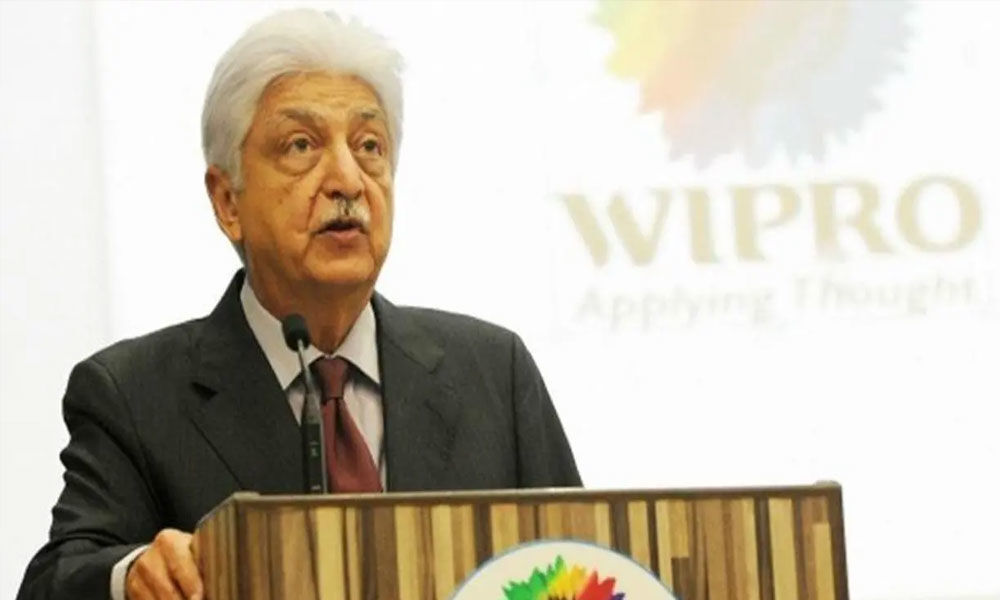 Azim Premji earmarks 34 pc of his Wipro shares for philanthropy