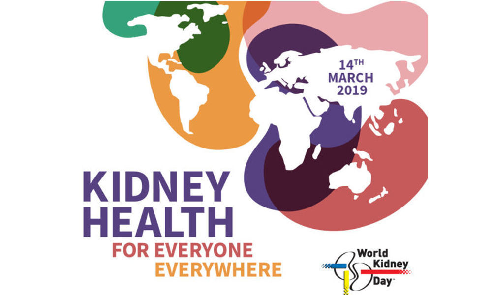 Save the Date save your Kidney World Kidney Day: March 14 Thursday