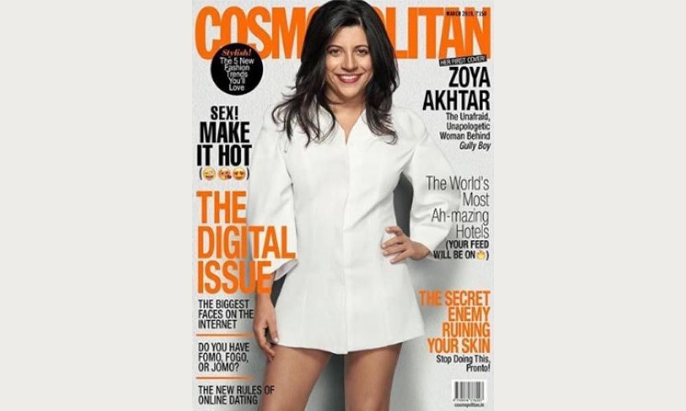 Zoya Akhtar Turns Cosmopolitan Cover Girl