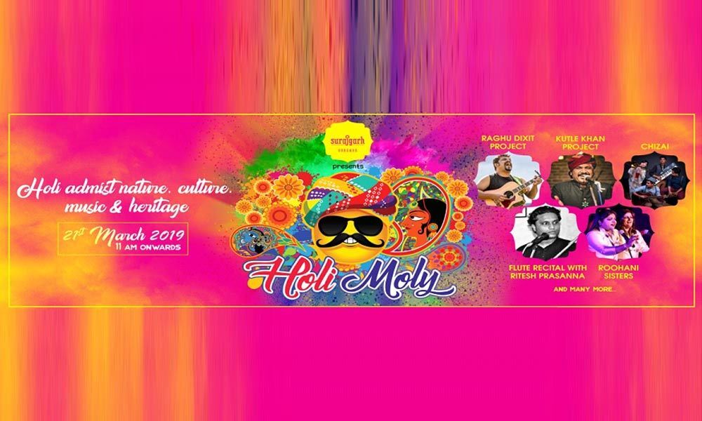 Surajgarh Gurgaon Presents Holi Moly – a musical Holi Celebration at the Village in the City