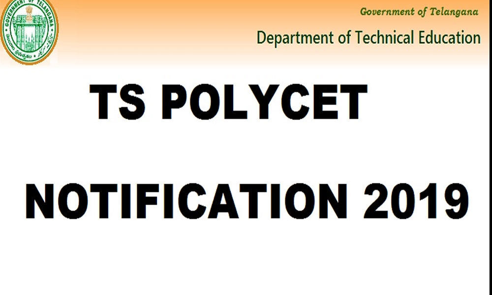 TS Polycet 2019 notification released, exam on April 16