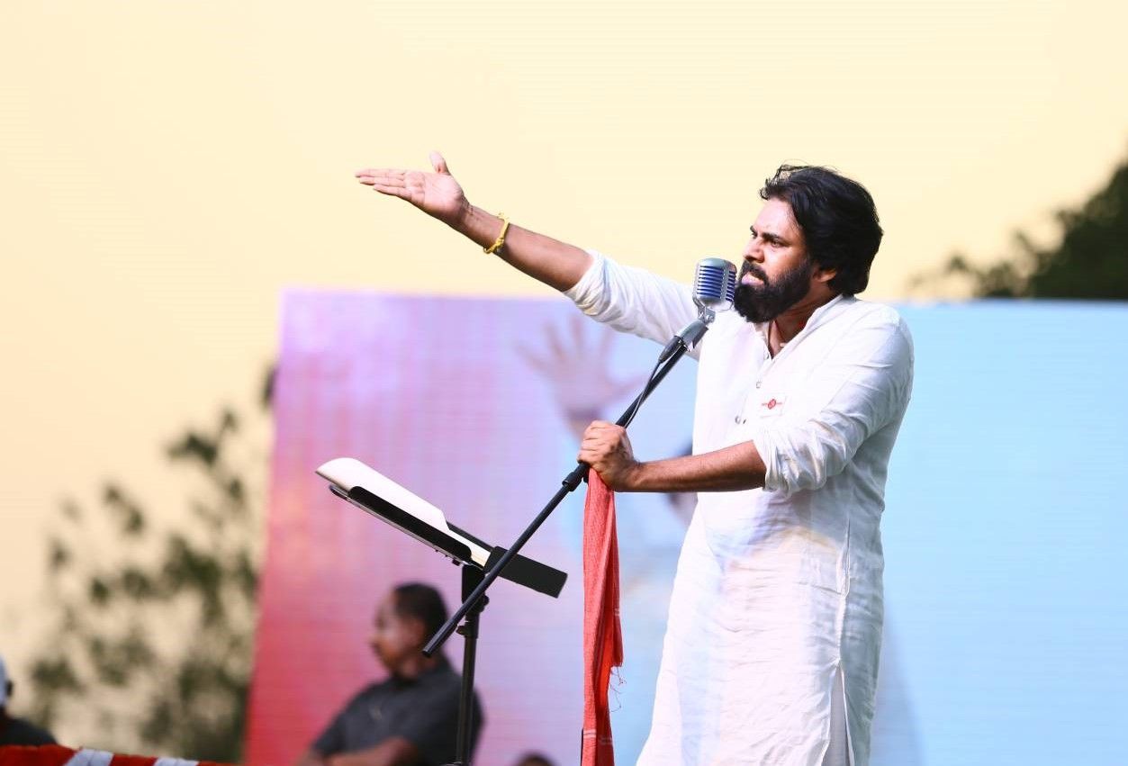 Jana Sena party chief Pawan Kalyan expresses his dream to become the State  CM