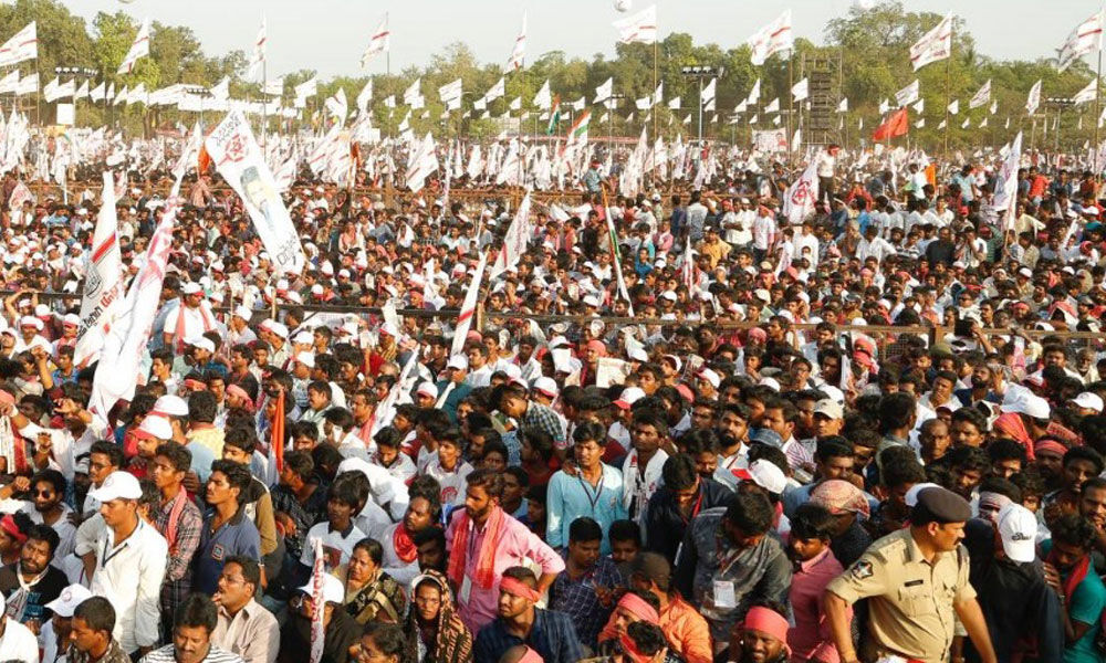 Jana Sena Party 5th Formation Day at Rajahmundry