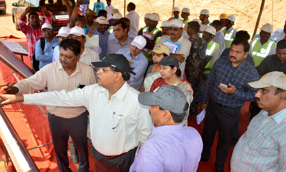 CMO officials call for expediting Sita Rama Lift Irrigation Project works