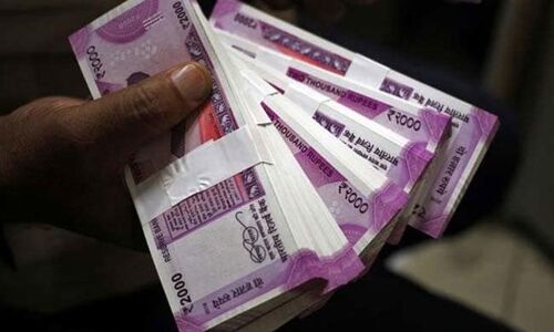 One crore cash seized from a car ahead of elections