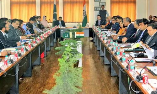 India-Pakistan Kartarpur meet underway