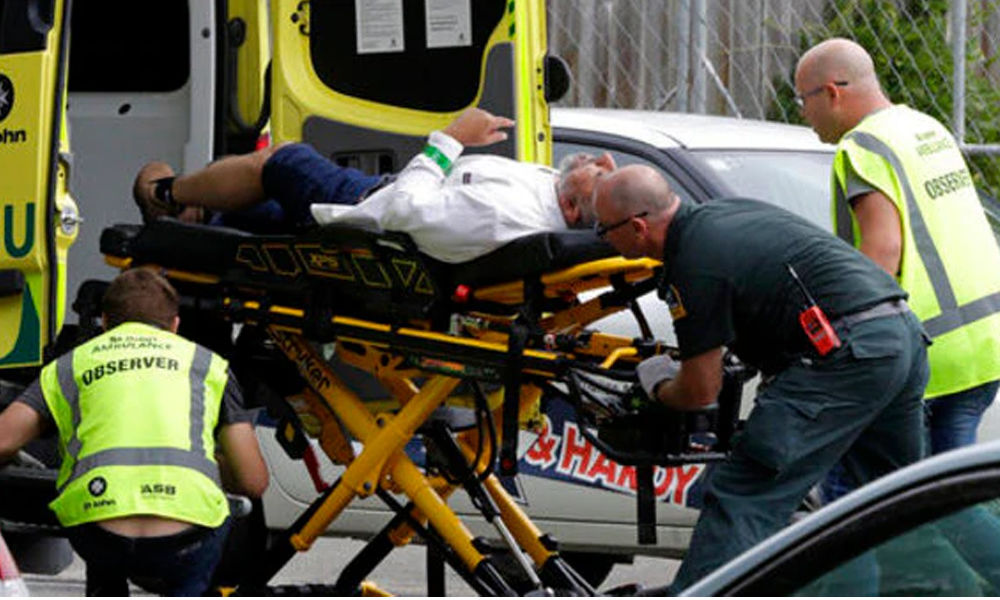 There was blood everywhere, says eyewitness in NZ mosque shooting