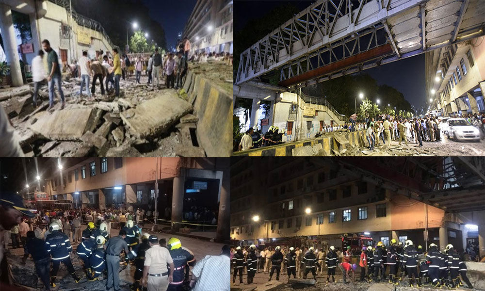 Mumbai bridge crash: 6 dead; BMC-Railways face heat