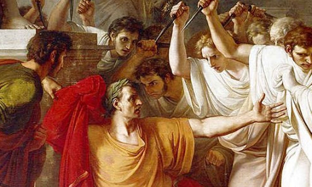 Gaius Julius Caesar 'The dictator of life' assassination story