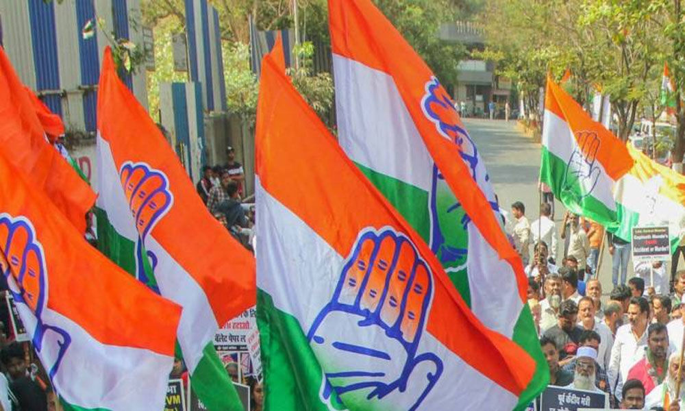 Congress seeks EC intervention to remove hoardings of BJP at public places