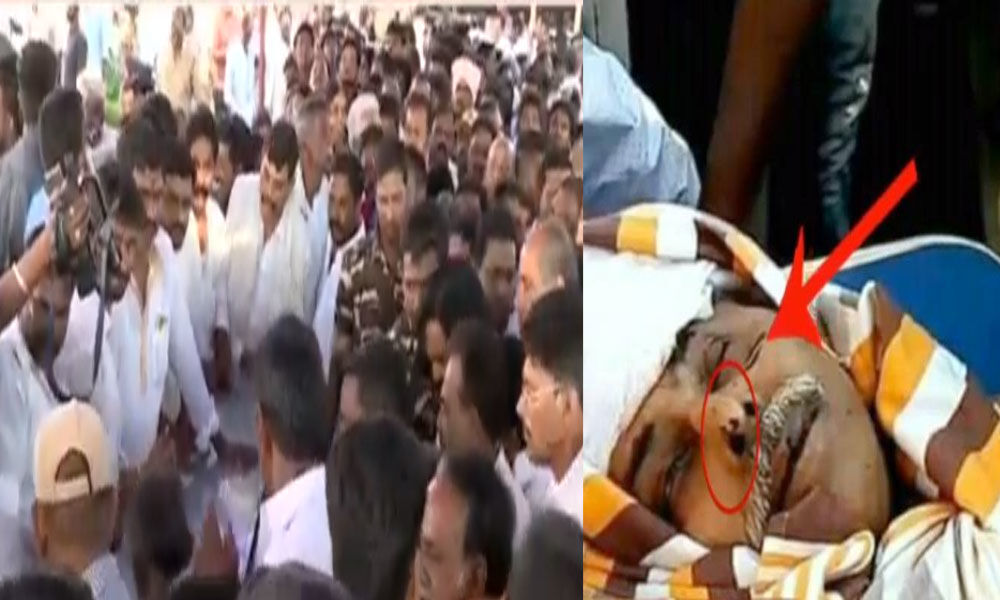 Tension prevails in Pulivendula over YS Vivekananda Reddys death