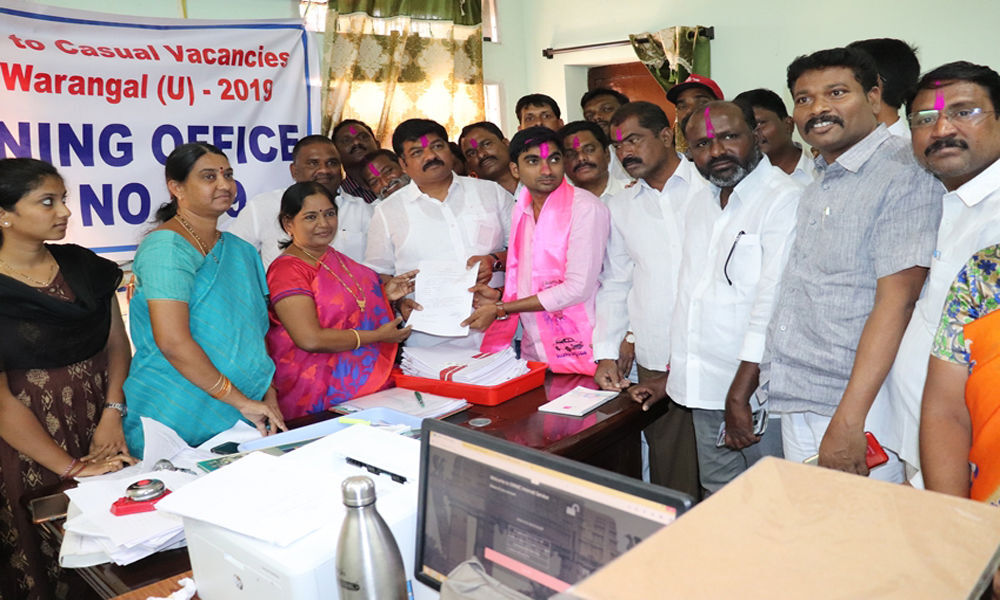TRS wins GWMC by-poll unanimously