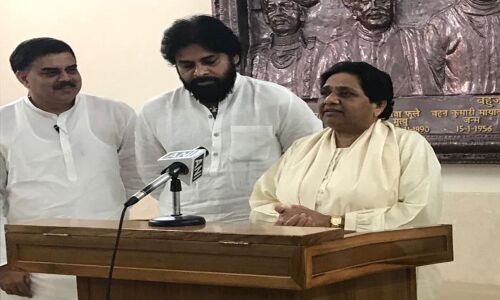 Pawan Kalyan, Mayawati join hands