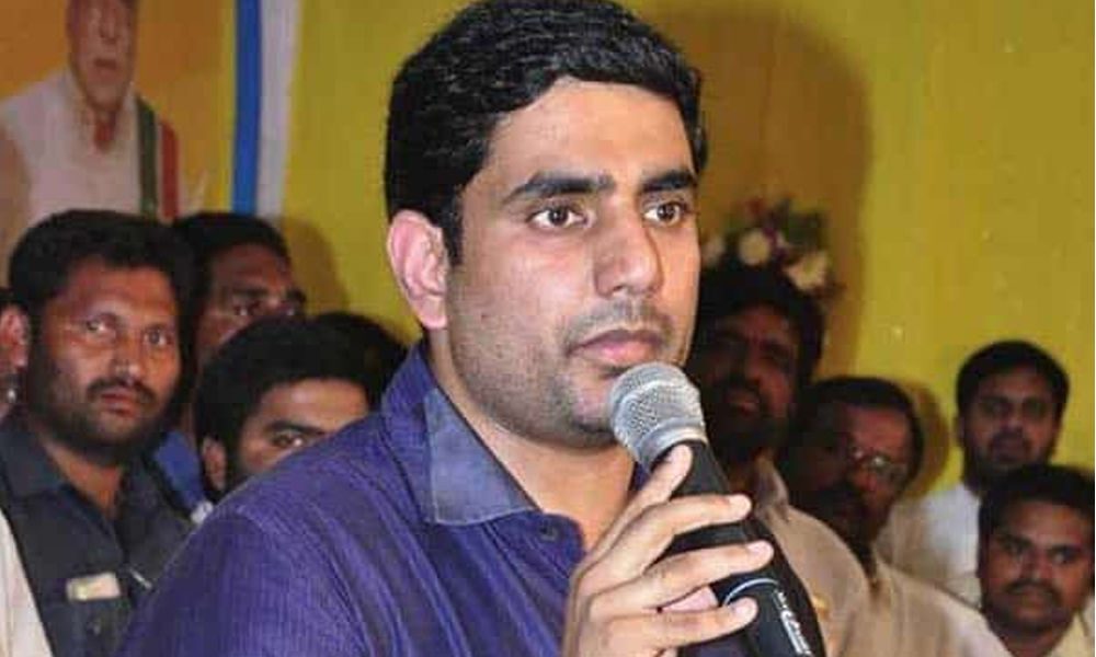 Lokesh blames YSRCP for attack on TDP candidate