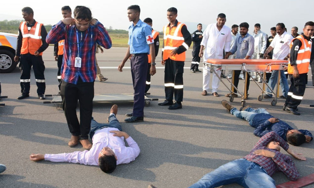 Anti-hijack mock drill held in Vizag