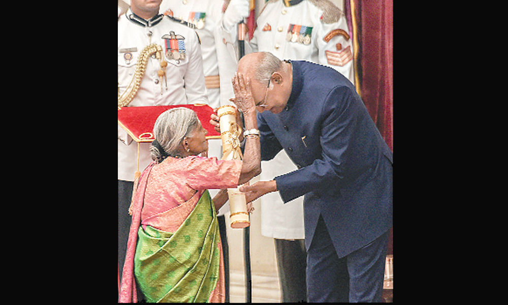 President Ram Nath Kovind receives maa ka dua