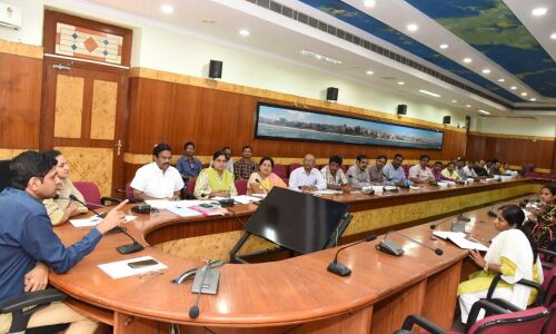 Collector K Bhaskar asks staff to avail postal ballot in Visakhapatnam