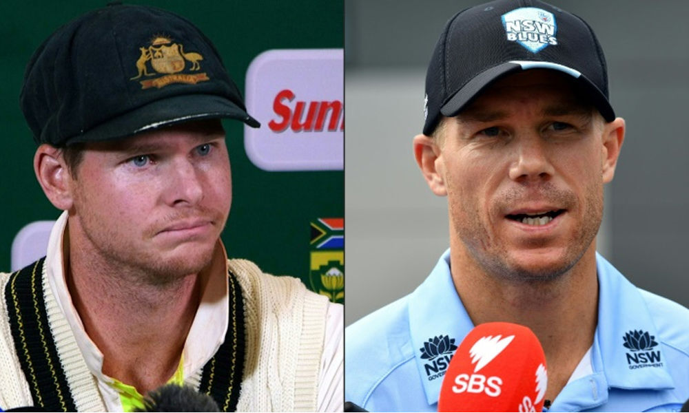 Smith, Warner welcomed into Aussie squad with hugs, cuddles