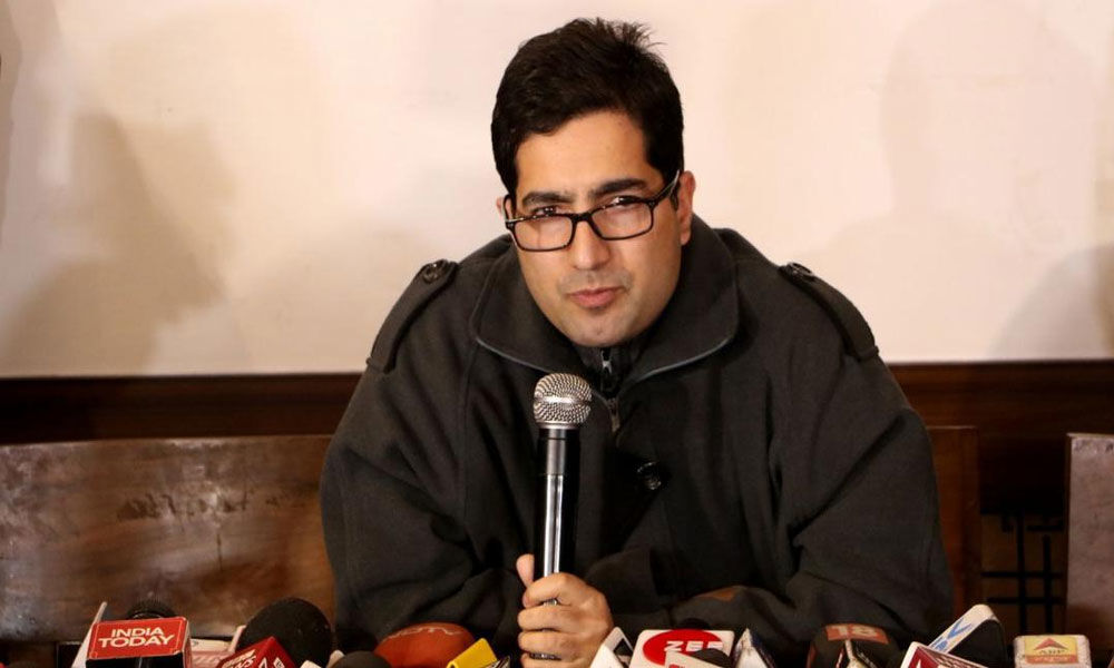 Shah Faesal launches J&K Peoples Movement