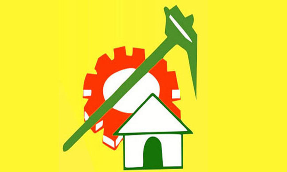 TDP activists stage protests against Adala Prabhakar Reddy