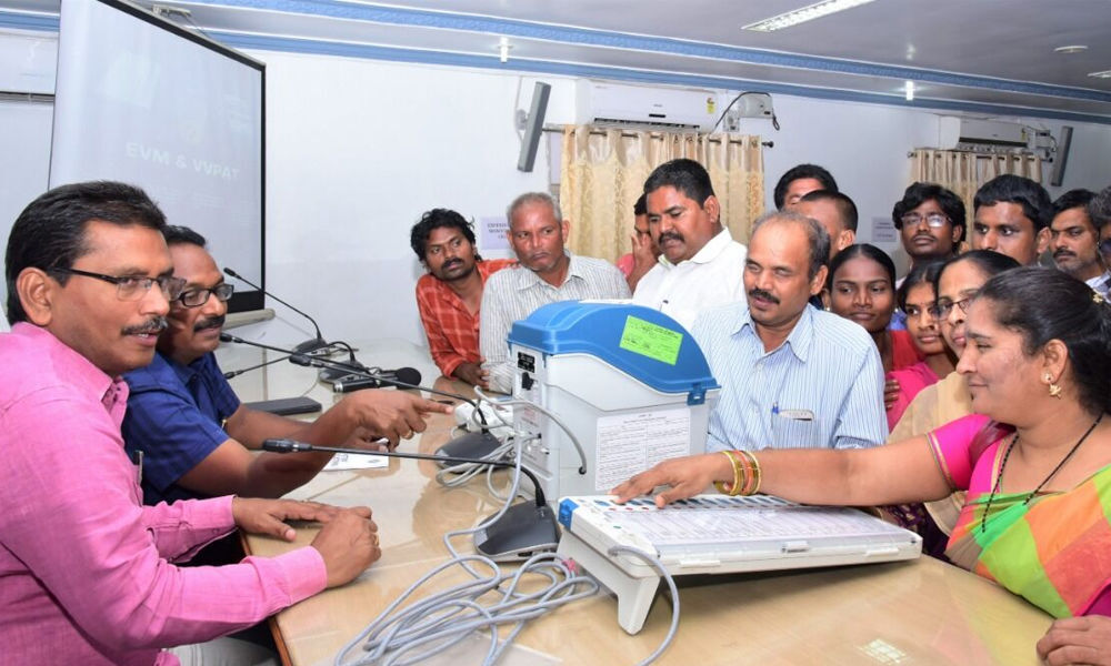 EVM awareness programme for differently-abled held at Ongole