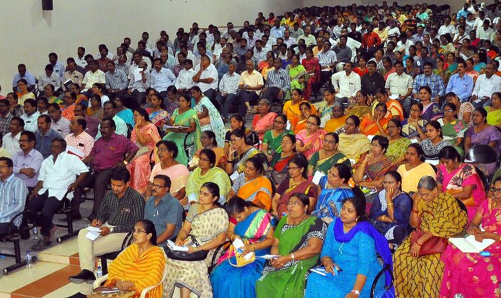 Training session for polling staff conducted in Eluru
