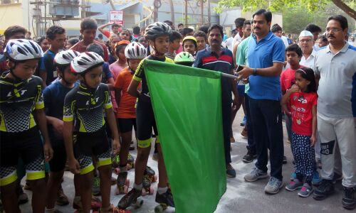 Voter awareness run organised in Eluru