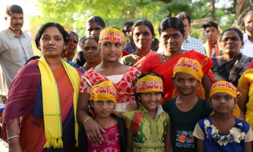 Paritala Sunitha campaigns for son