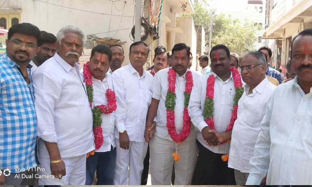 Several join fray in local basti polls held in Papireddynagar