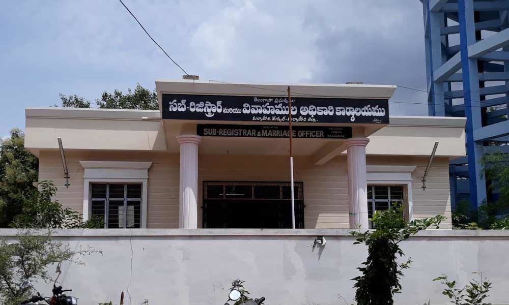 Sub-Registrars office sanctions CC cameras in Malkajgiri