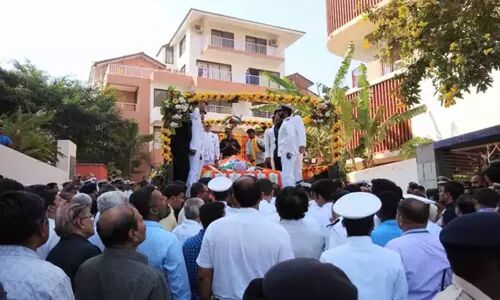 Manohar Parrikar to be accorded state funeral with full military honours at Miramar beach