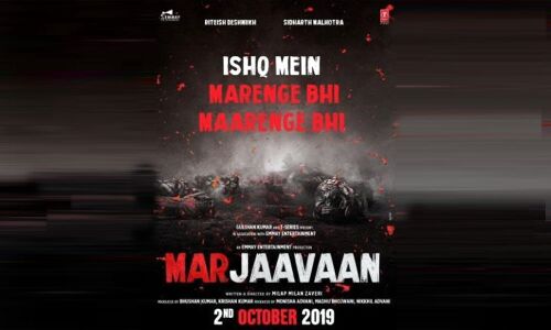 Sidharth Malhotra has wrapped up shooting for the action thriller Marjaavaan