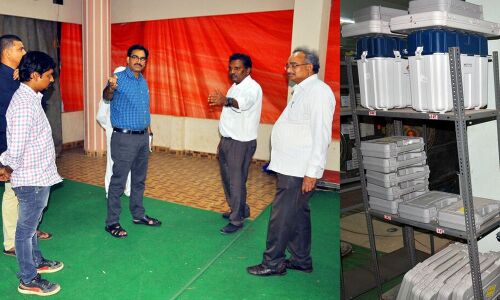 More equipment kept ready for polls in Eluru