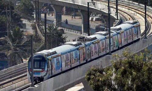 Ameerpet to Hi-Tec City Metro launch tomorrow