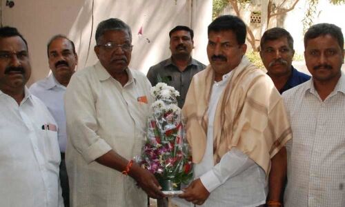 JPPFOA felicitates MLA Muta Gopal