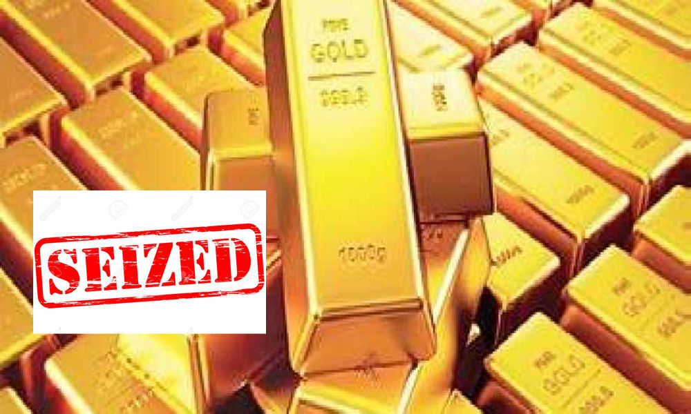Police seized 11 kgs gold and 60 diamonds in Chittoor district