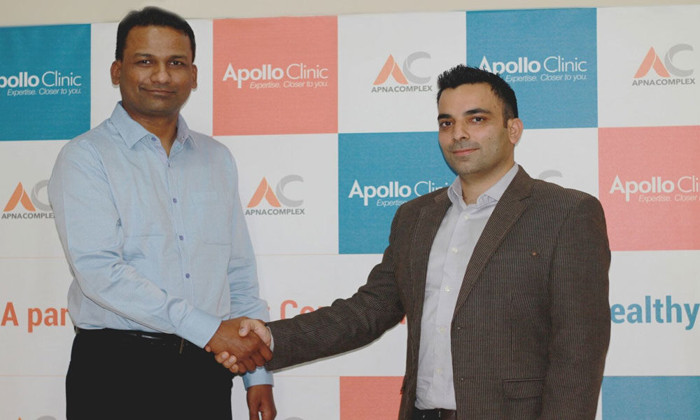 Apollo Clinic partners with ApnaComplex