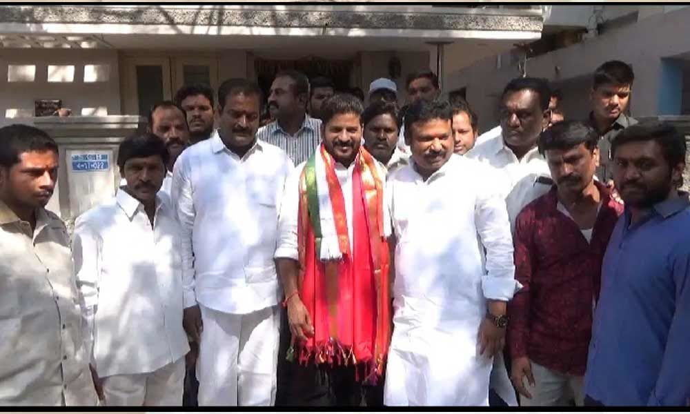 Only Cong can address public issues, says Revanth Reddy