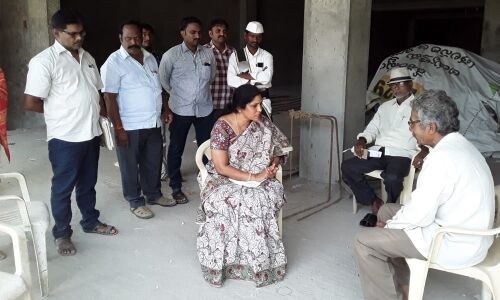 Civic chief K Sakunthala motivates taxpayers in Ongole