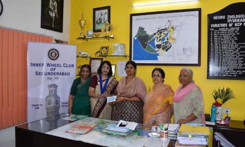 Inner Wheel Club adopts 5 white peacocks