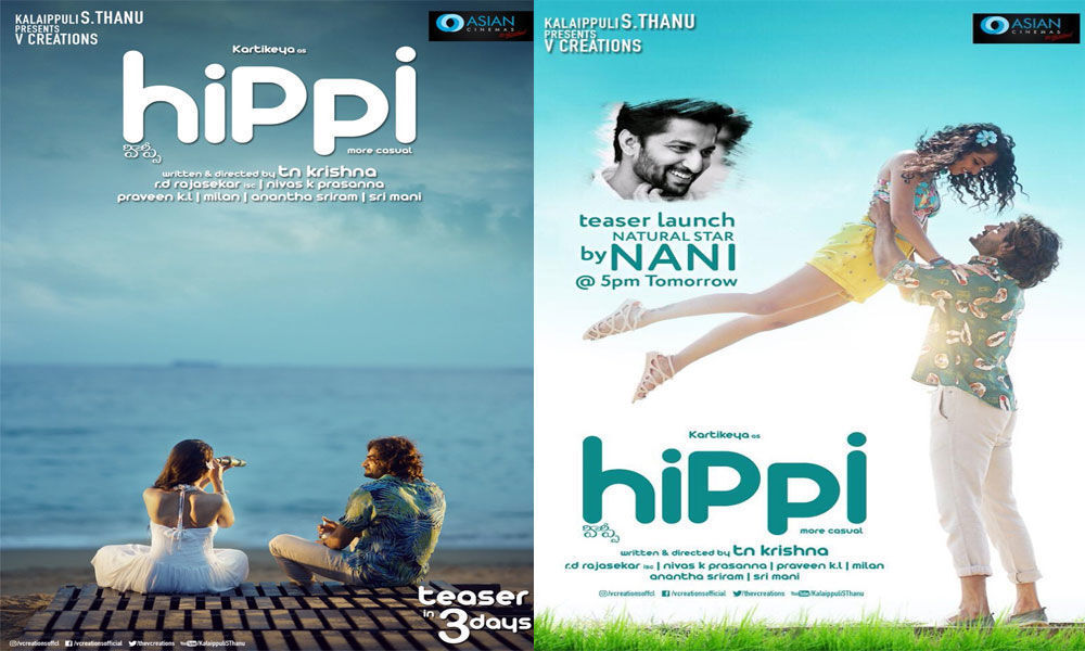 Nani To Launch Hippi teaser