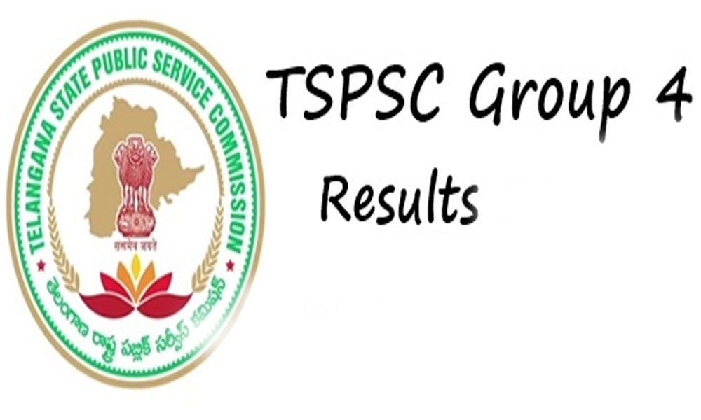 TSPSC Group 4 result declared, Check merit list at tspsc.gov.in