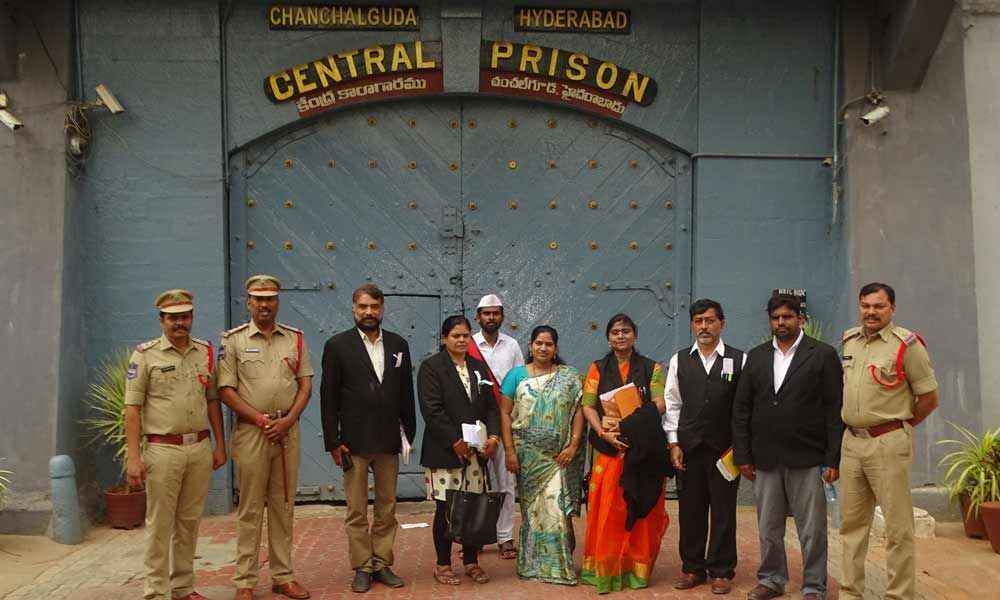 Legal awareness camp held for undertrials in Chanchalguda