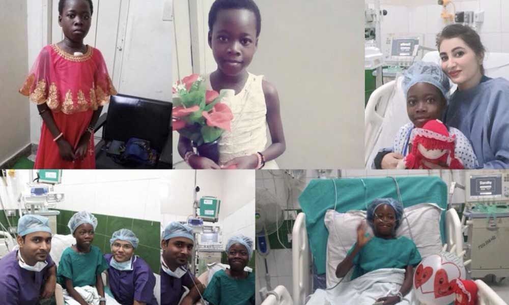 Nigerian girl undergoes complex surgery