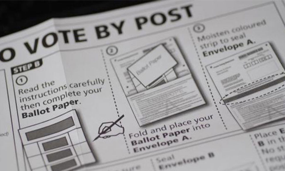 Backlash in using postal ballot